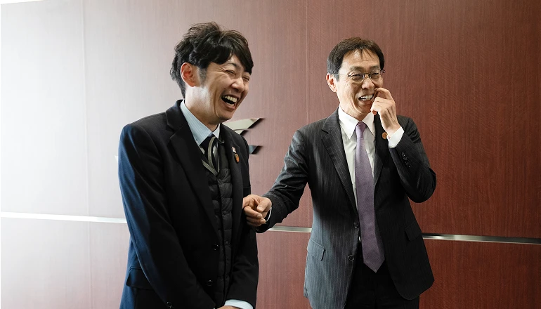 社長との距離も近いです